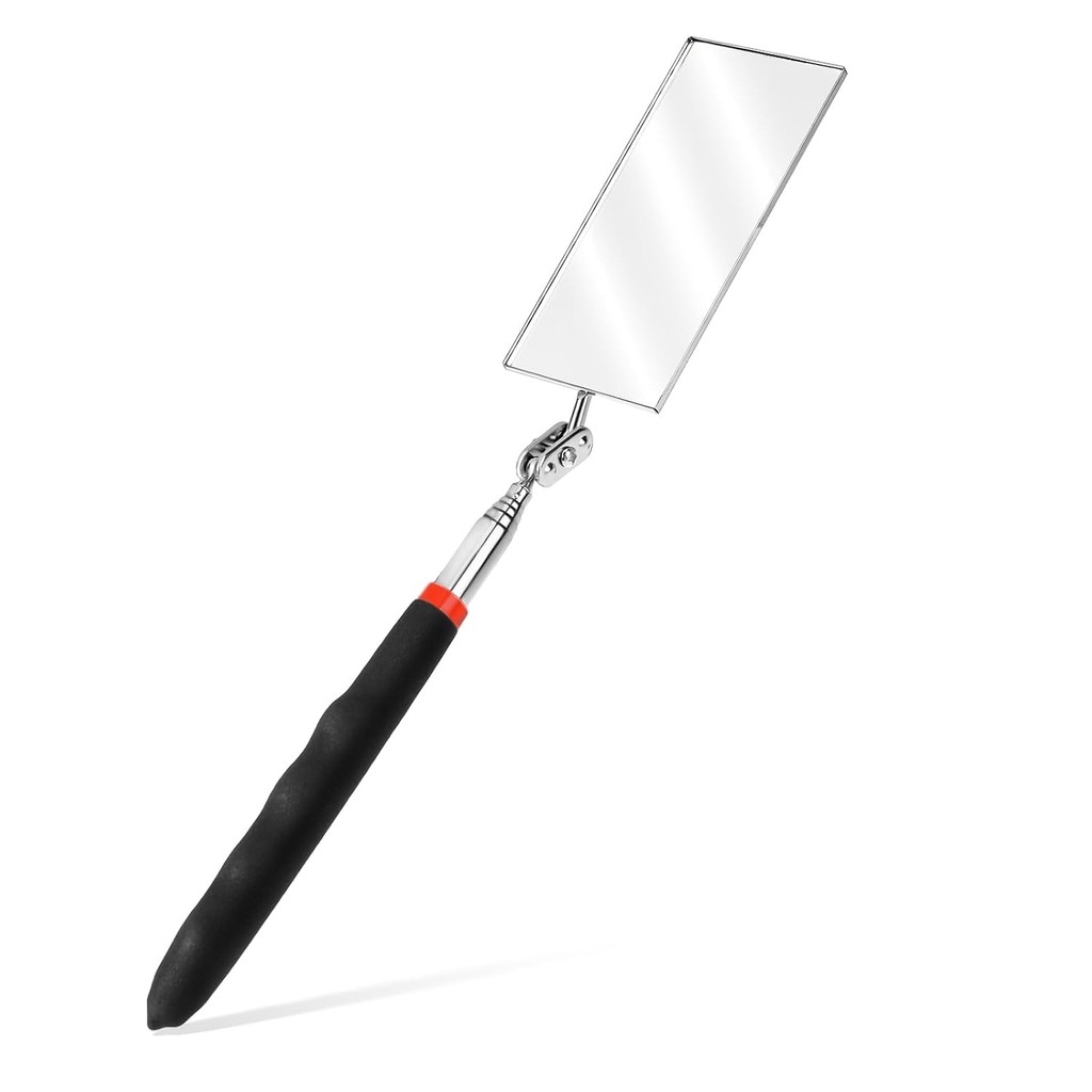 Telescoping Inspection Mirror Rectangle Telescopic Mechanic Mirror ...