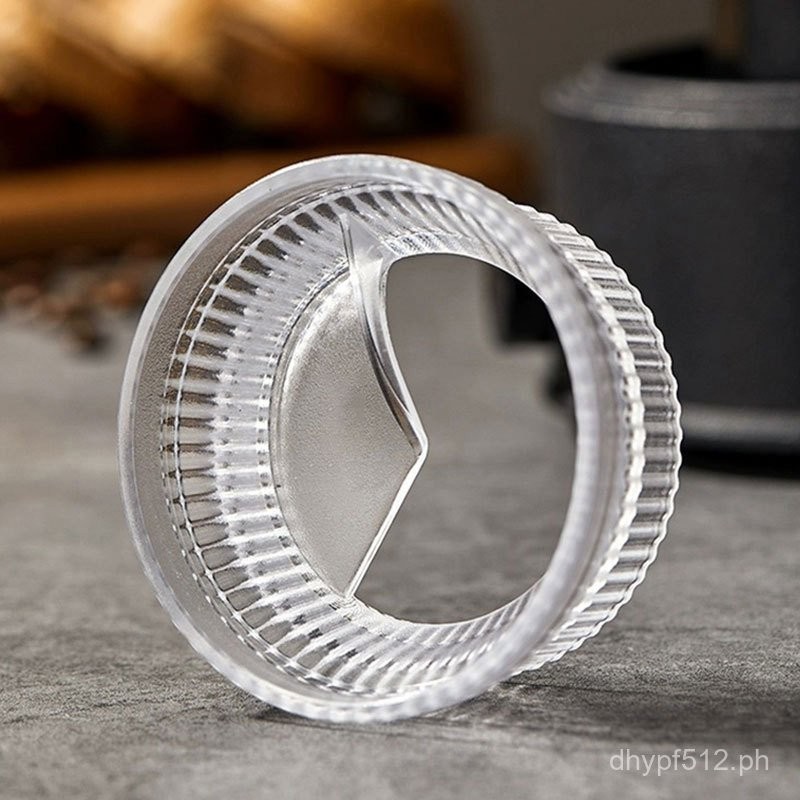 Coffee Powder Distributor Single Anti-Ring Coffee Moka Pot Double Valve ...