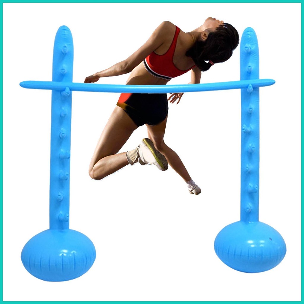 High Jump Pole Easy Setup Inflatable High Jump Pole Game Portable ...