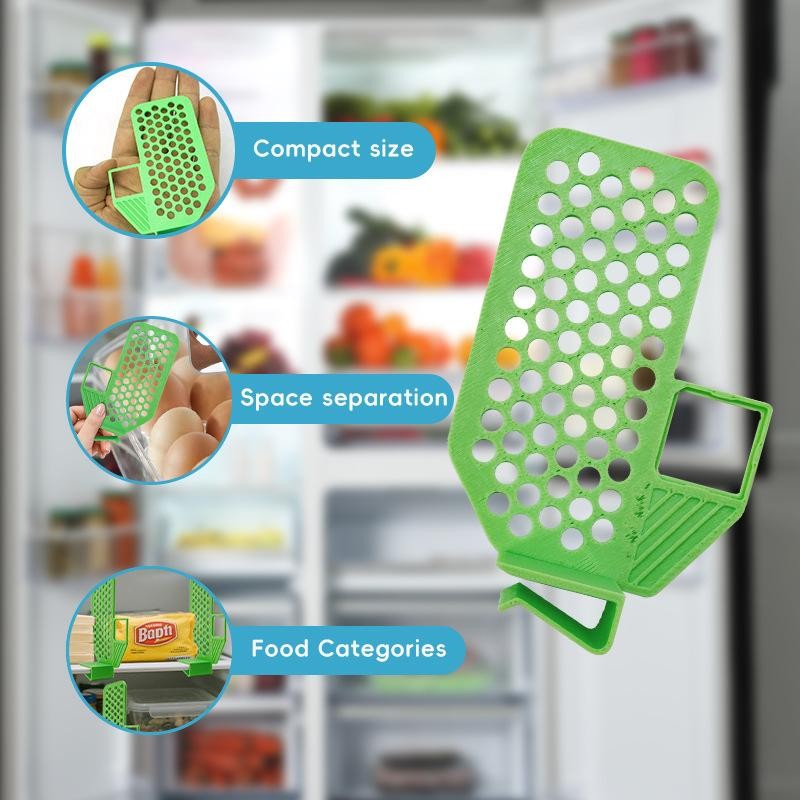 TFPH Freezer Dividers Fridge Storage Drawer Organizer Separators ...