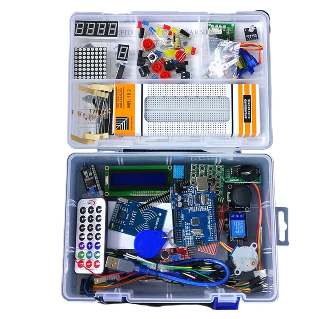 UNO R3 Learning Kit Upgraded Arduino Starter Kit Stepper Motor Learning ...