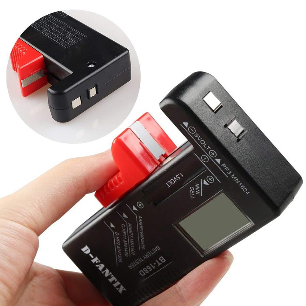 BT-168D Digitaler Batterietester, Spannungsprüfer 9V