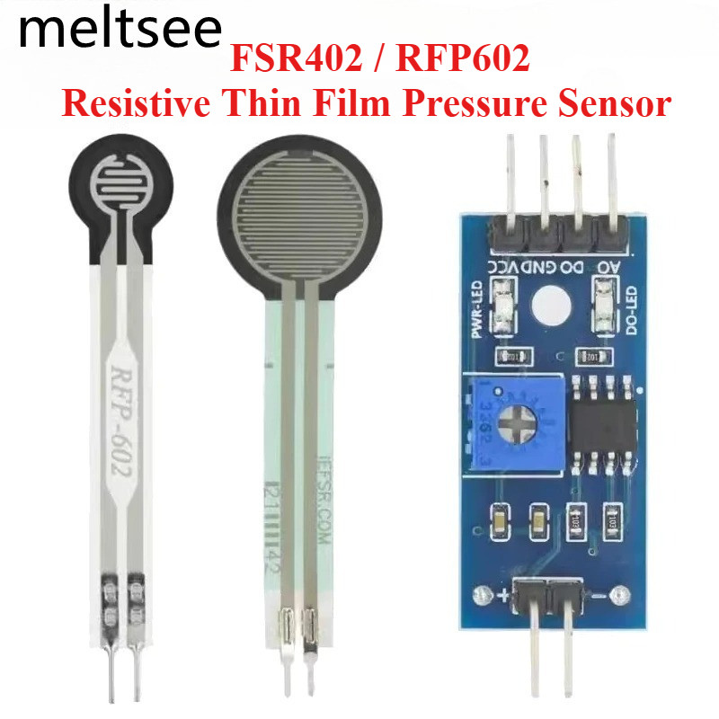 FSR402 RFP602 Resistive Thin Film Pressure Sensor Module Force ...