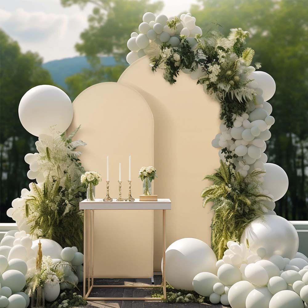 LACHAPELLE Double Sided Arch Backdrop Cover, Elastic Doubleside Arch ...