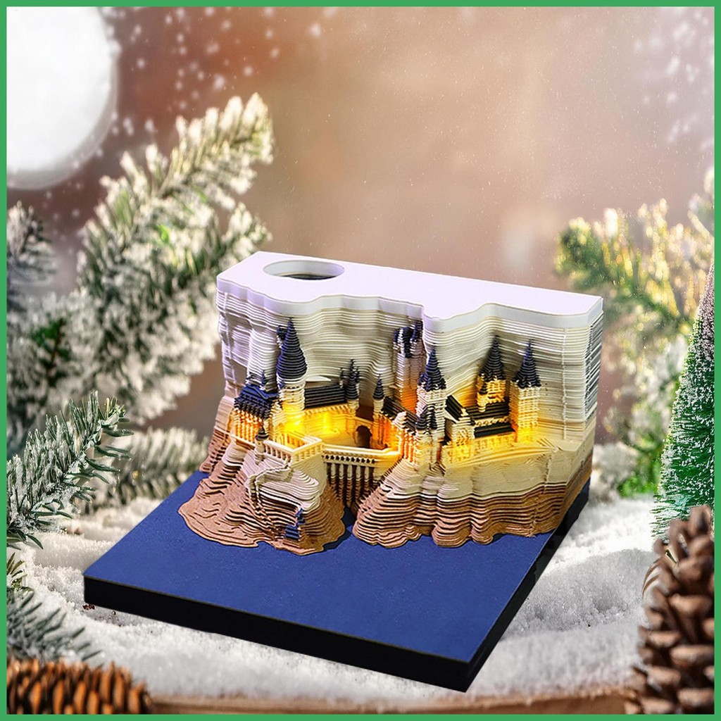 3d Memo Pad Calendar 3d Art Memo Pad Desk 2026 Calendar Decorative