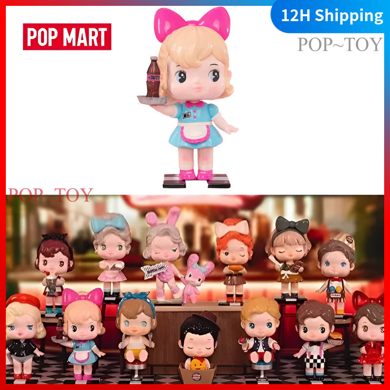 POPMART TAPOO Retro Diner Series Blind Box Figures pop mart blind
