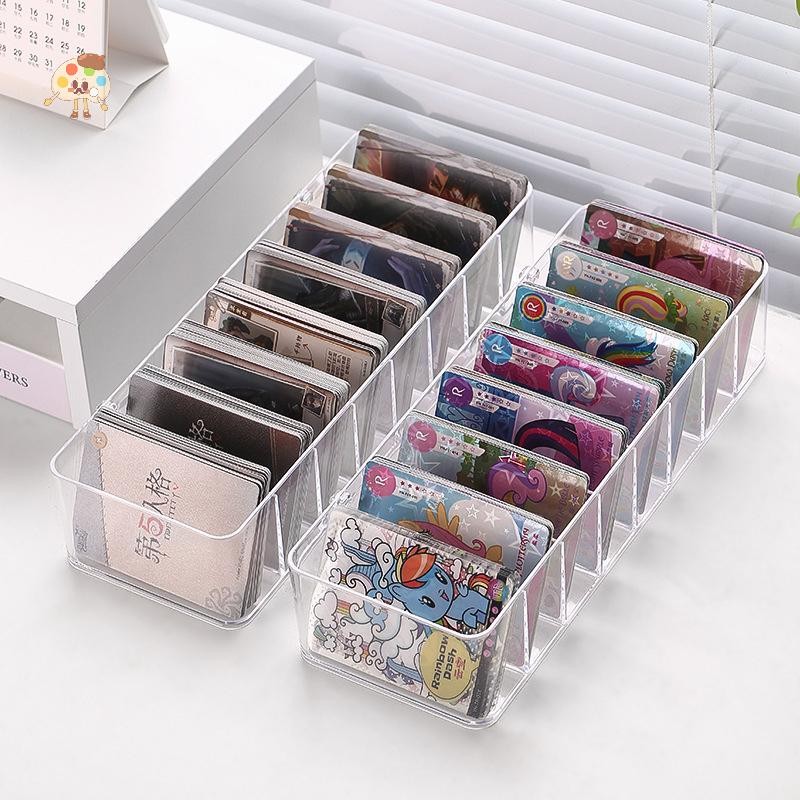 LON INS Transparent Plastic Storage Box 3 Inch Photocards Small Card ...