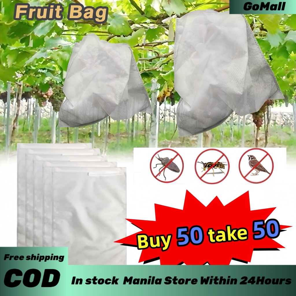 Reusable Nylon Insect-Proof Mesh Bag,Fruit Bags,Anti-Fruit Fly Net ...