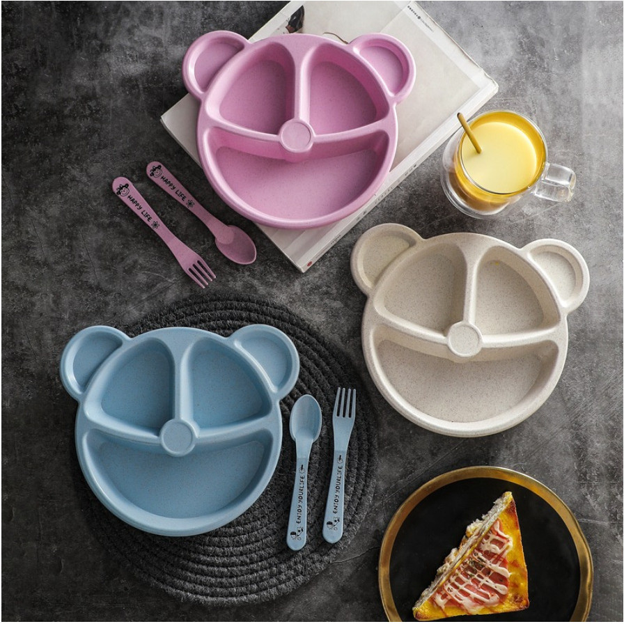 ⭐️Best Quality⭐️ Breakfast Plate Divided Portable Barbecue Picnic Tray ...