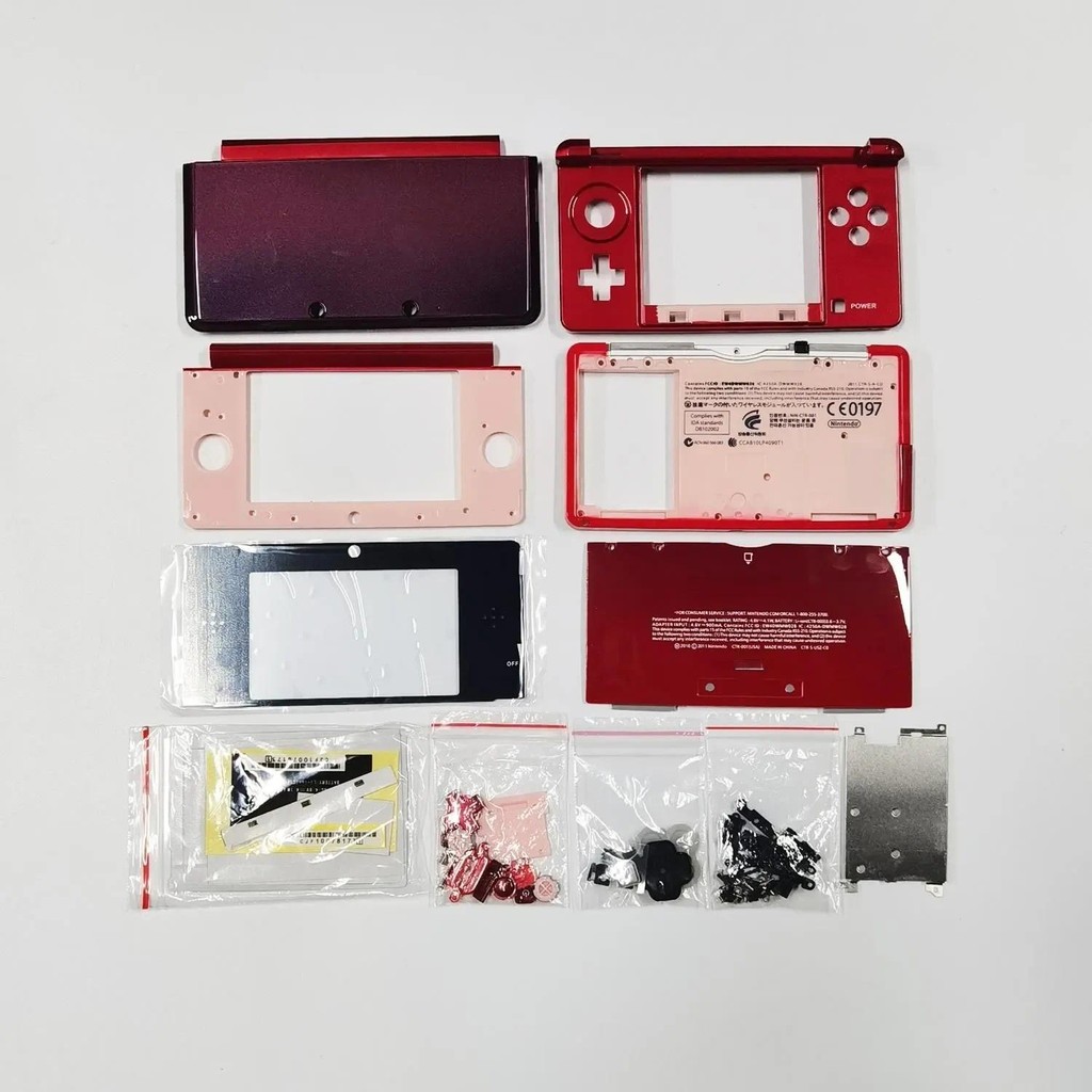 Full Set Housing Cover Case Replacement for NIntendo 3DS Case Cover ...