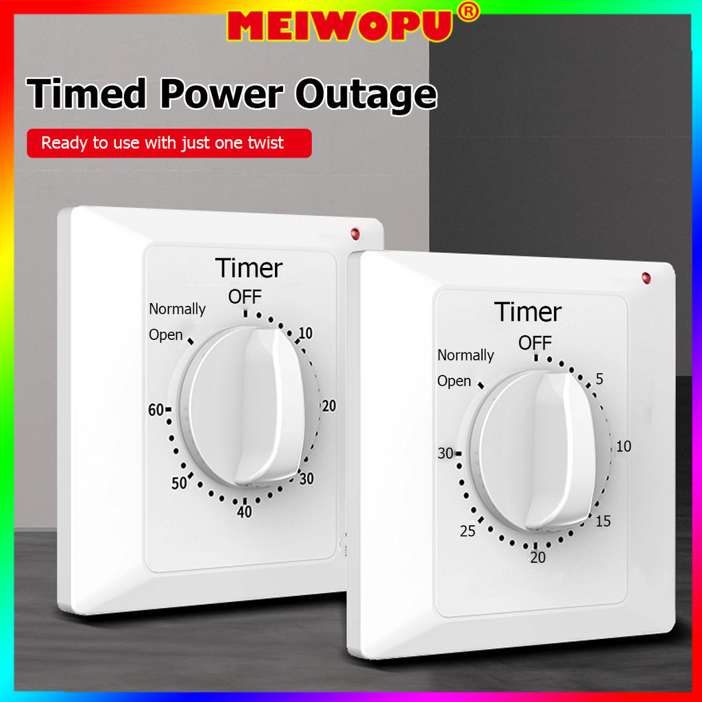 High Power 30/60/120 Minute Timer Switch Controller Mechanical ...