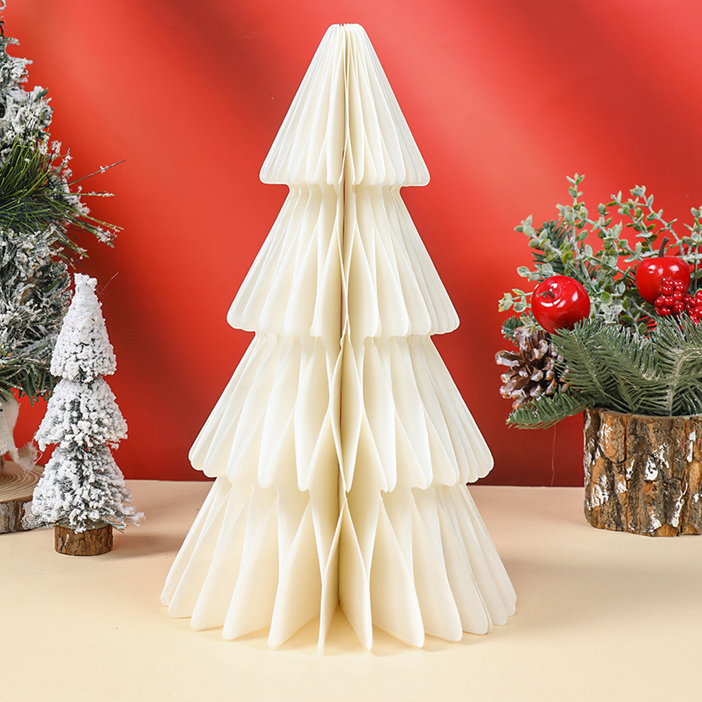 20/30cm Reusable Paper Christmas Tree Magnetic Mini Christmas Tree For ...