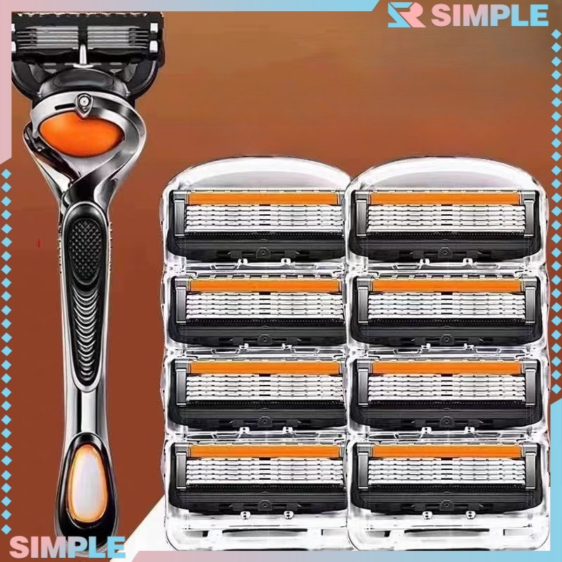 Original Multi Blade Men's Razor Replaceable Cartridges for Smooth ...