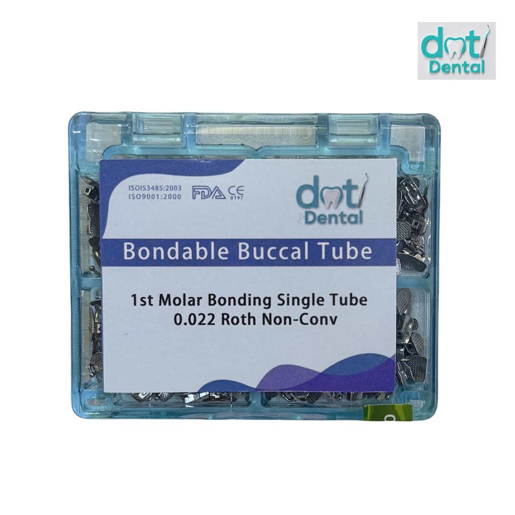 Dot 50 Set/Box Bondable 1st Molar Roth One Piece Non-Conv 022 Single ...