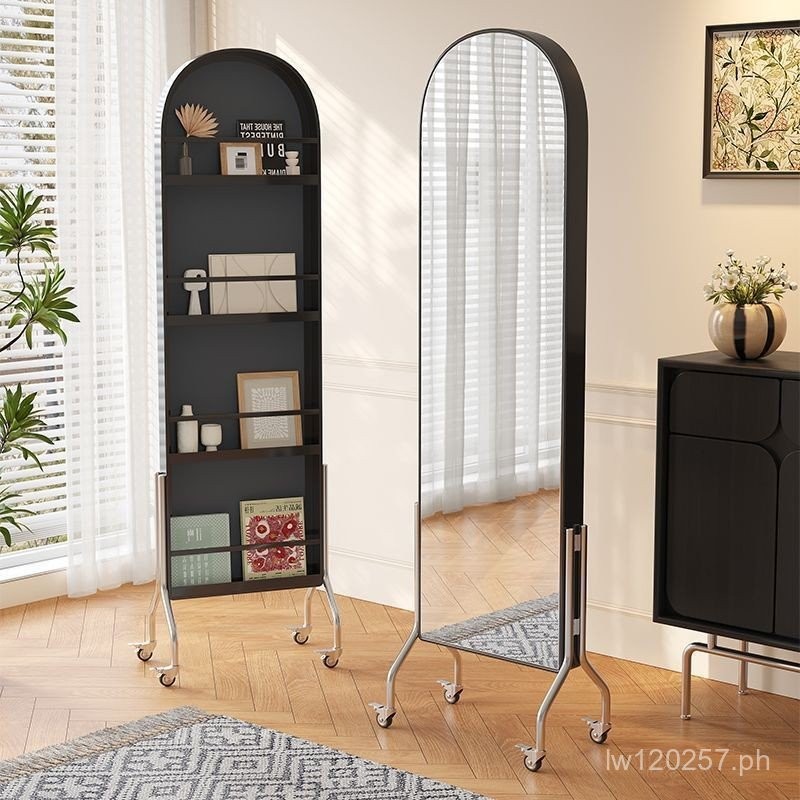 Rotating Vintage Display Mirror Full-Length Mirror with Movable ...