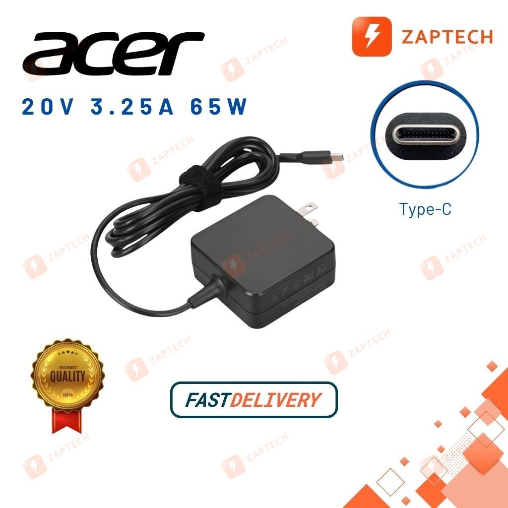 65W Acer Type C Laptop Charger for Aspire Lite 14 AL14-31P AL14-51M ...