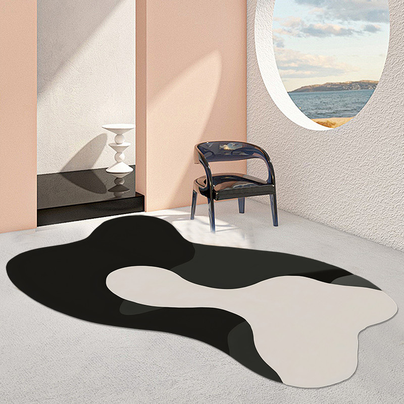 Sept Launch! 150x180cm 3D Geometric Rug, Ultra-Soft Dustproof Carpet ...