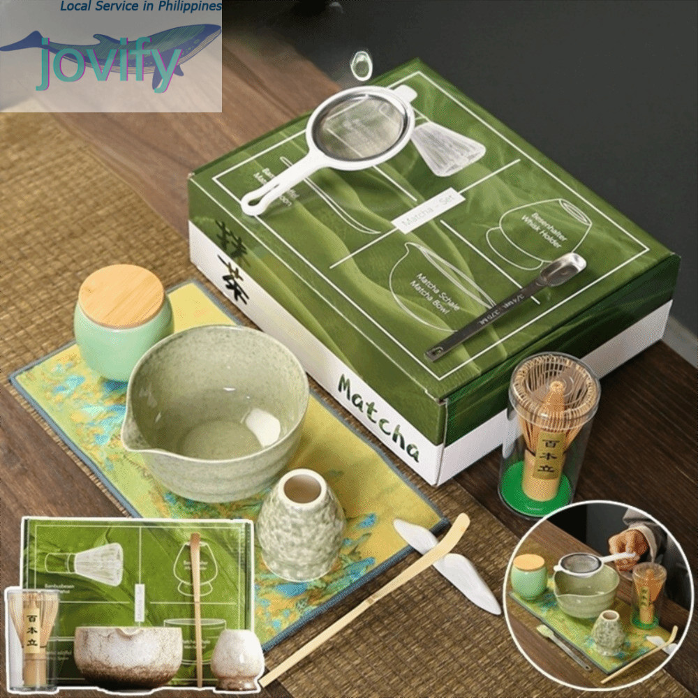 JOVIFY Japanese Matcha Tea Set, Tea-Making Tools Match Bowl Matcha ...