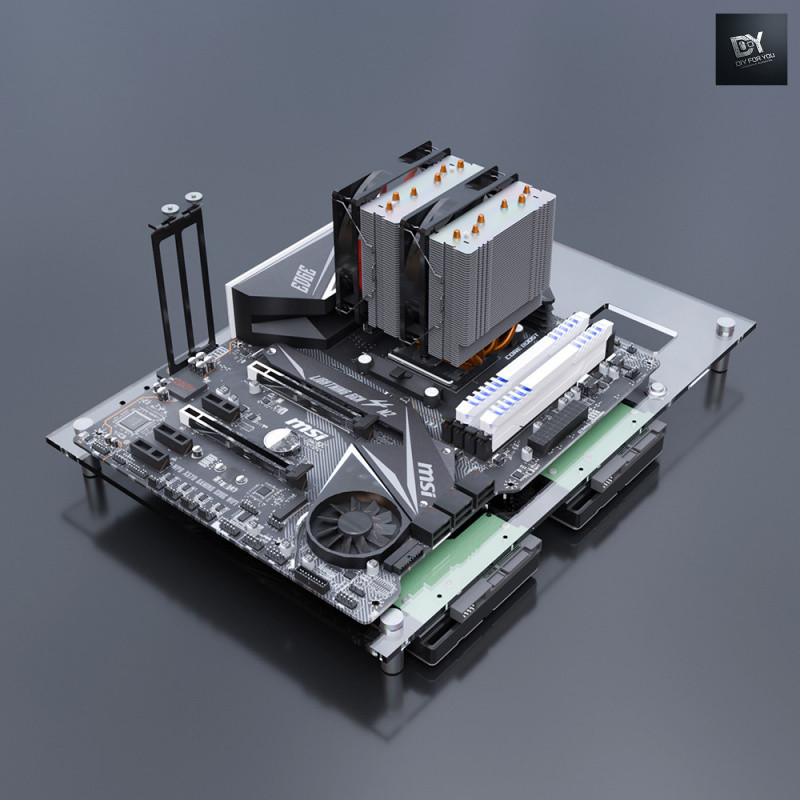 DIY FOR YOU pc case atx desktop case computer case DIY Open Chassis ...
