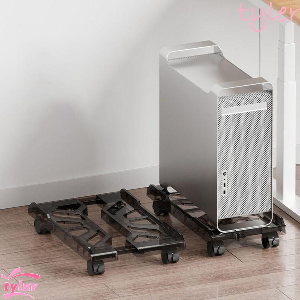 TYLER1 Mobile Computer Tower Stand, Adjustable Ventilation Under Desk ...