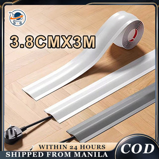 Self-Adhesive Soft PVC Cord Cover Floor Cable Hider Wire Protector ...