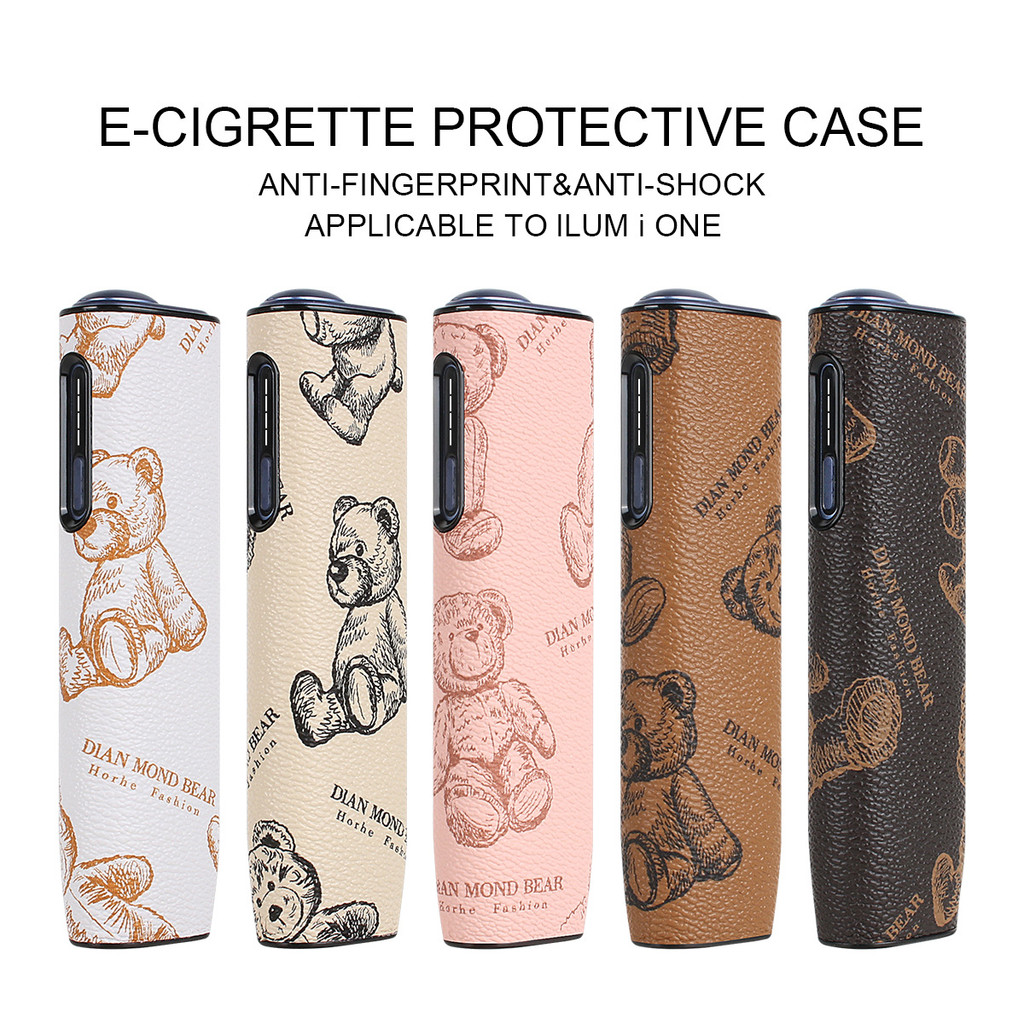 Suitable For iqo 8th Generation iluma i one Leather Casing Cute Bear ...