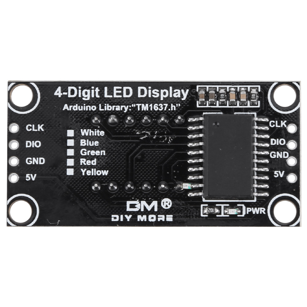 [Ready Stock] TM1637 Clock Module 4 Digit Digital Indicator Tube 7 ...