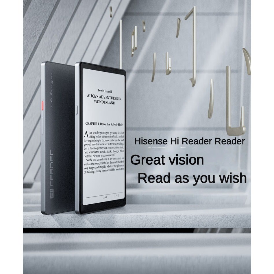 Hisense Hi Reader 6.7Inch EInk Screen EReader 128GB[Shipped on the Same ...