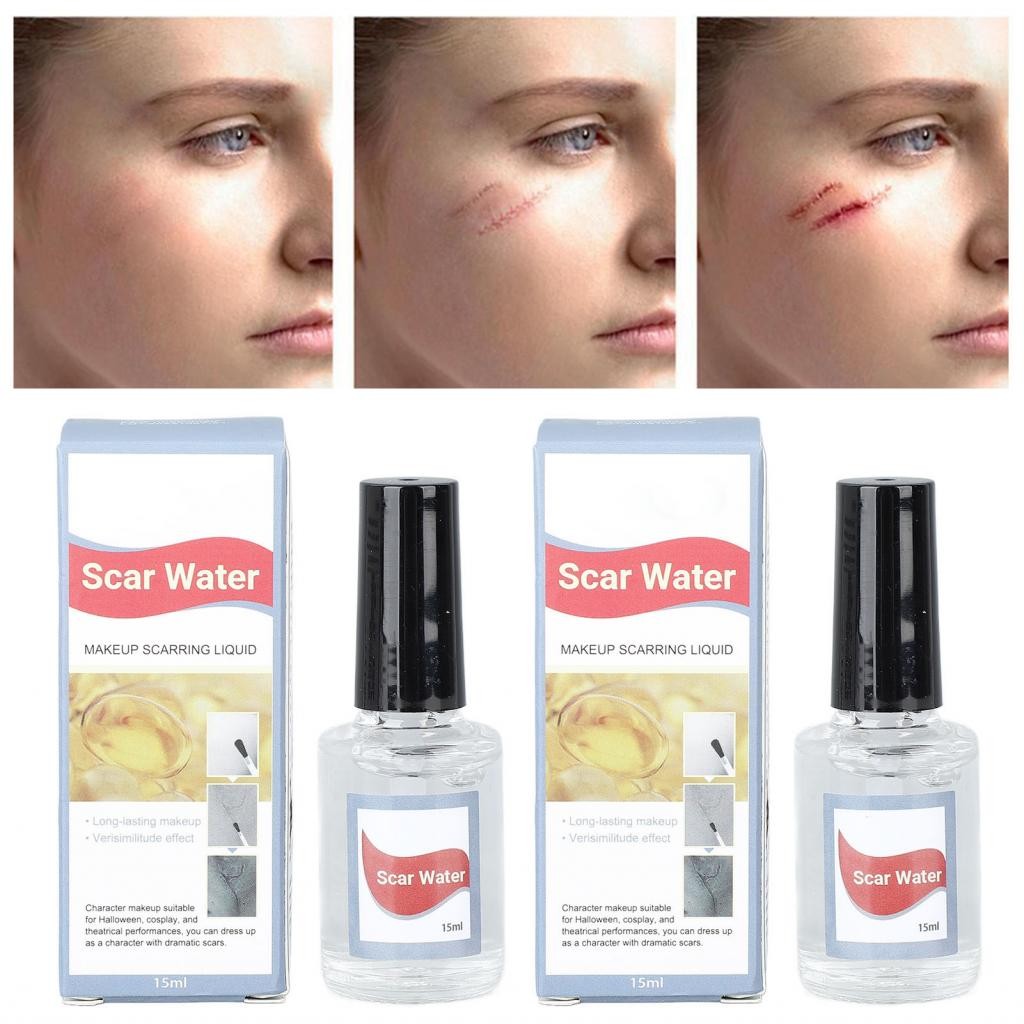 Scar Makeup Liquid 15ml X 2 Water for Cosplay Halloween | Shopee ...