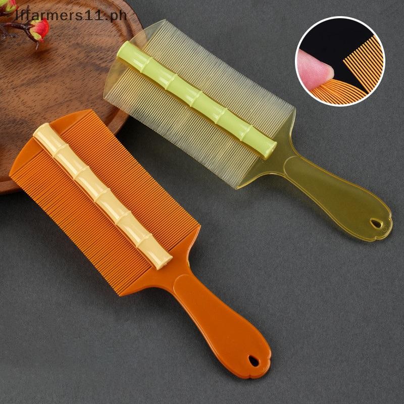 Iffarmers Double Sided Lice Comb Fine Tooth Scalp Massage Comb ...