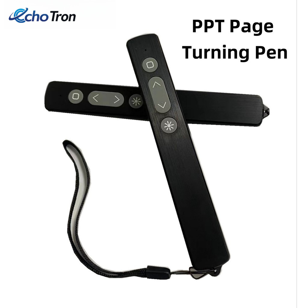 Wireless PPT Page Turning Pen 60 Meter Wall Mounted Remote Control ...