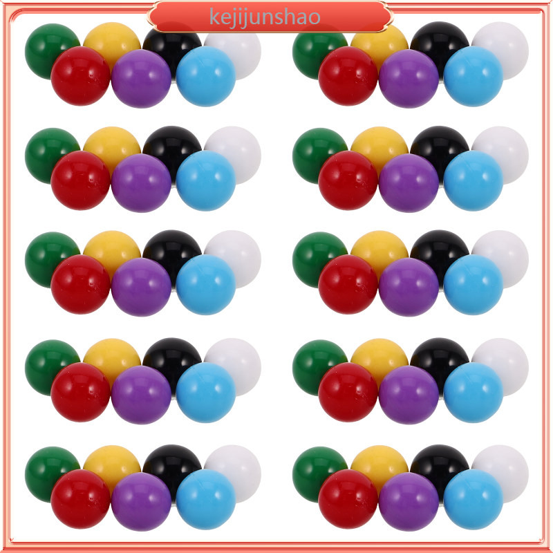 Checkers Marbles Color Combinations Toys Empty Vending Machine Capsules ...