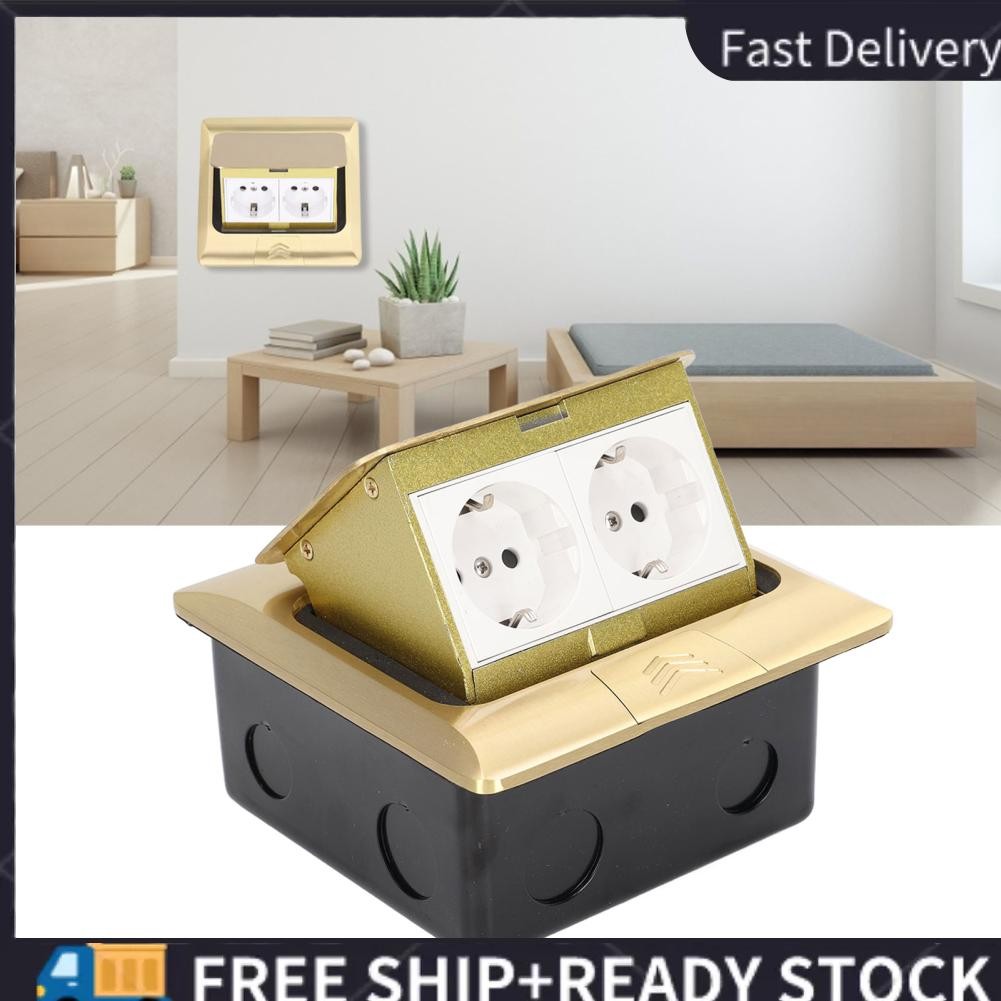 Pop Up Floor Outlet Power Socket High Temperature Resistant Brushed Non ...