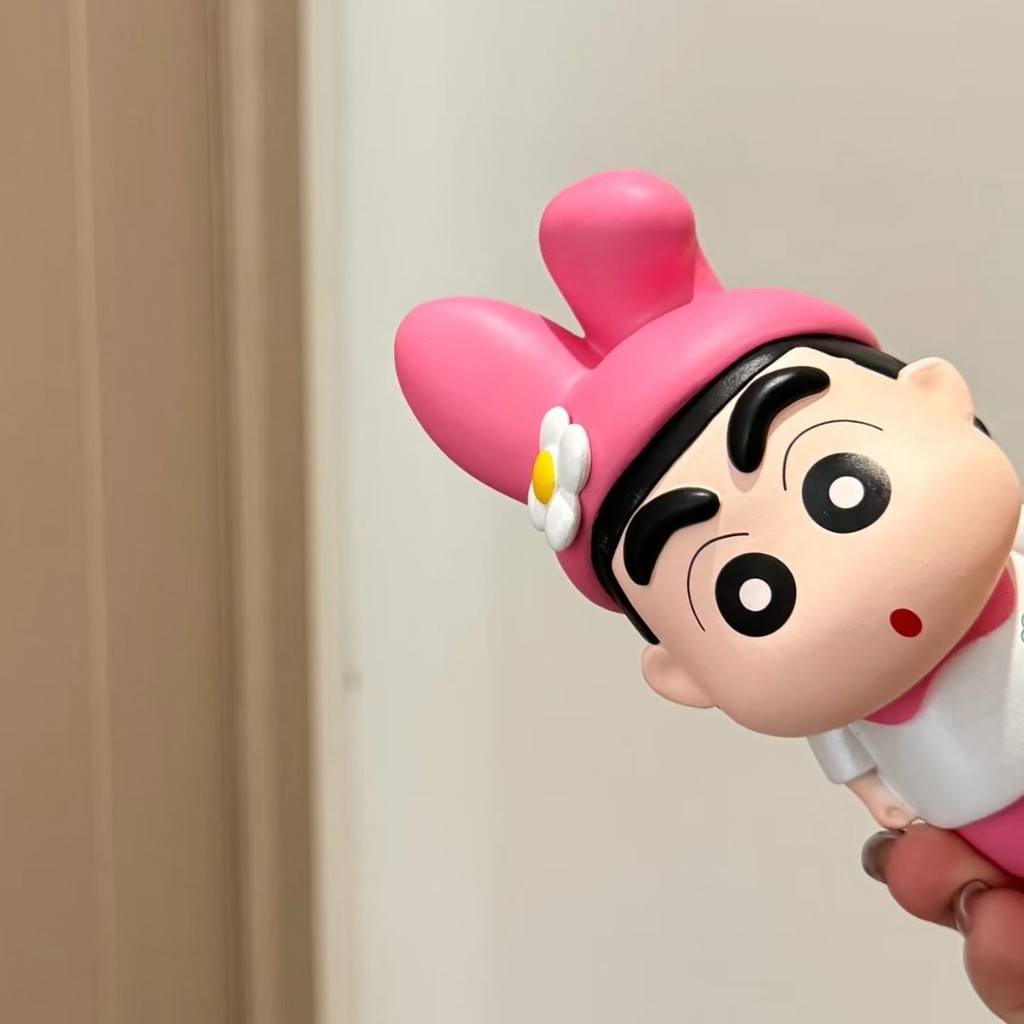 Crayon Shin-Chan Merchandise Figure Rabbit Kuromi Shin-Chan Doll Trendy ...