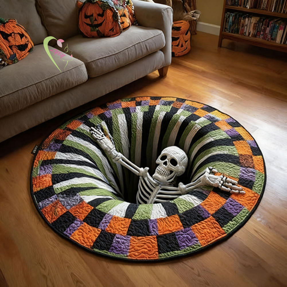 Halloween-Themed Optical-Illusion Rugs Multipurpose Entrance Rug For ...