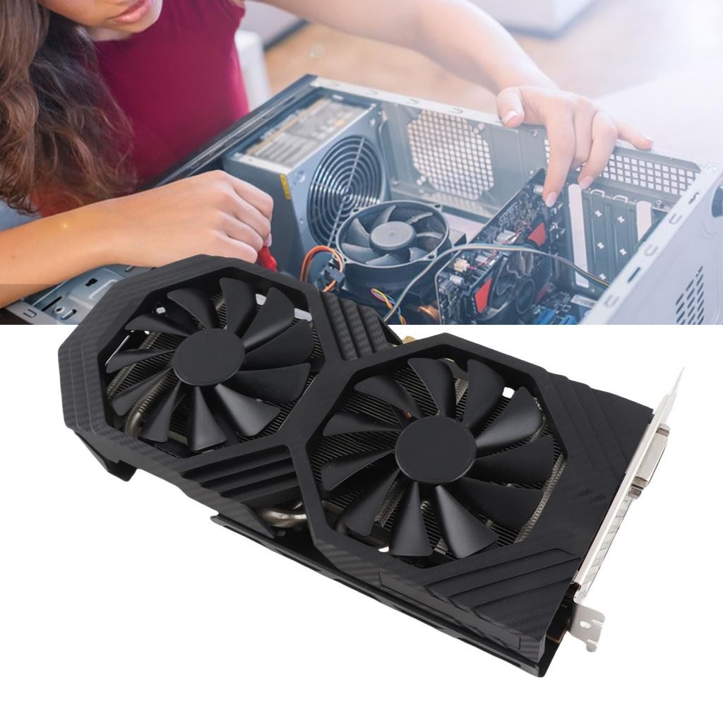 yoaushop GPU Graphics Card 8GB GDDR5 256bit RX590 Quiet for Desktop ...
