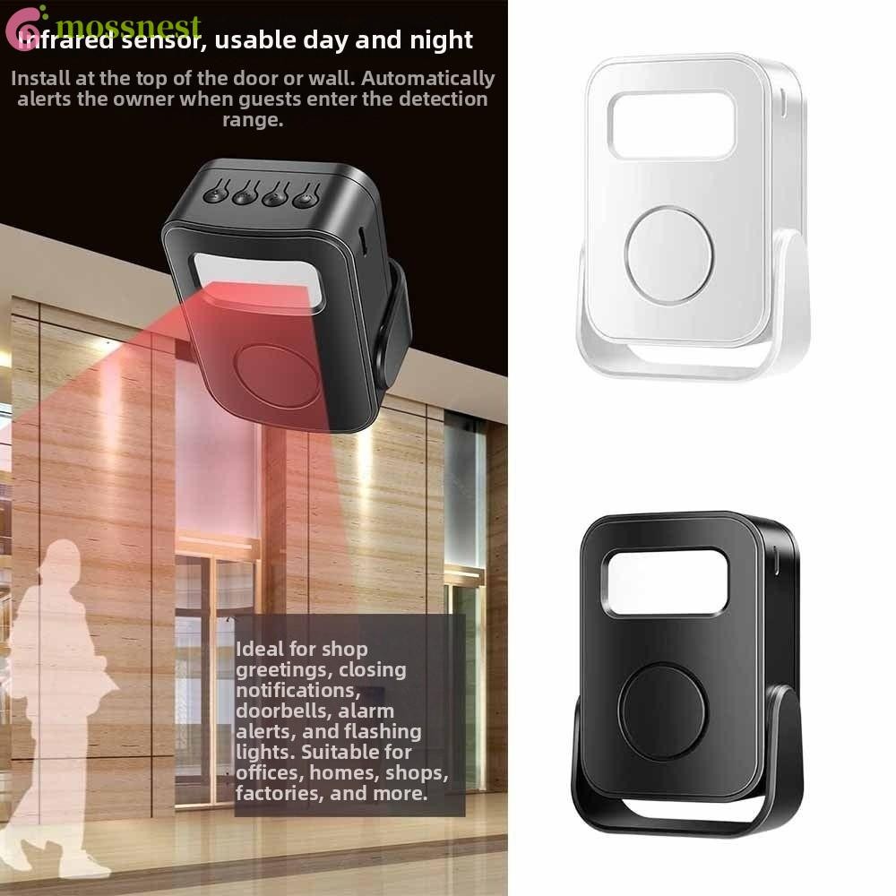 MOSSNEST Intelligent Welcome Doorbell, Infrared Sensor Recording ...
