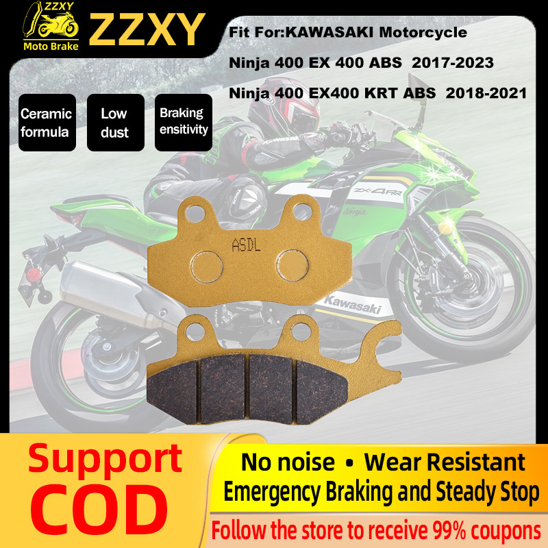 1 Set Motorcycle Accessories Front&Rear Ceramic Fiber Disc Brake Pads ...