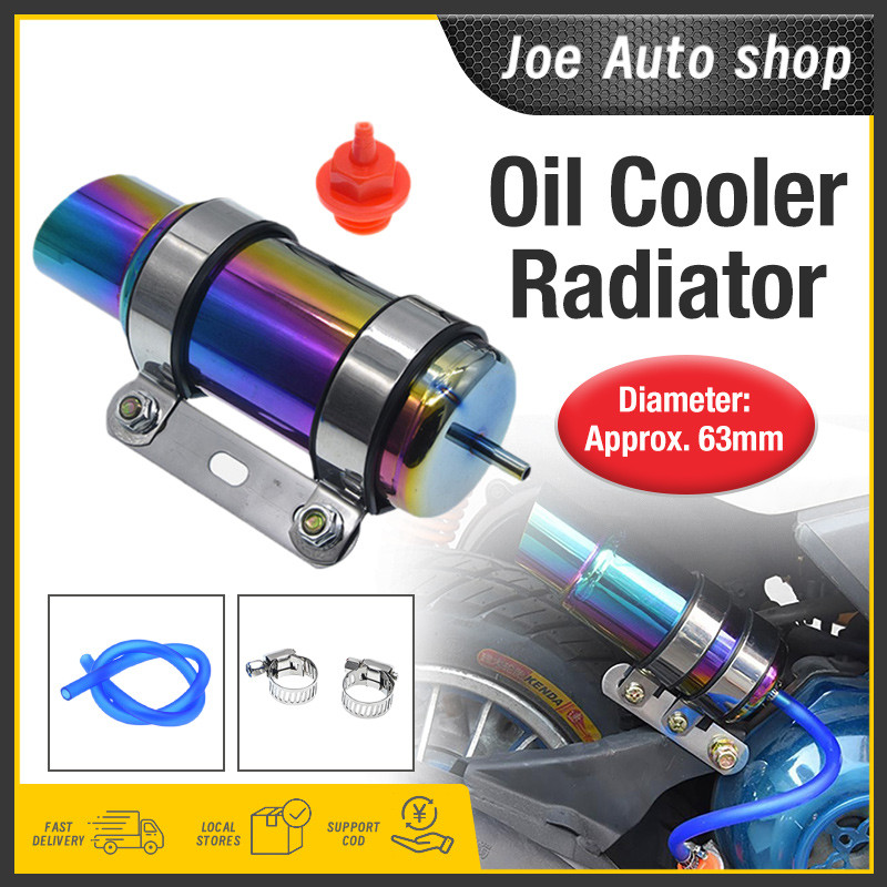 Motorcycle Oil Cooler Engine Cooling Radiator - Oil Cooler for Dirt ...