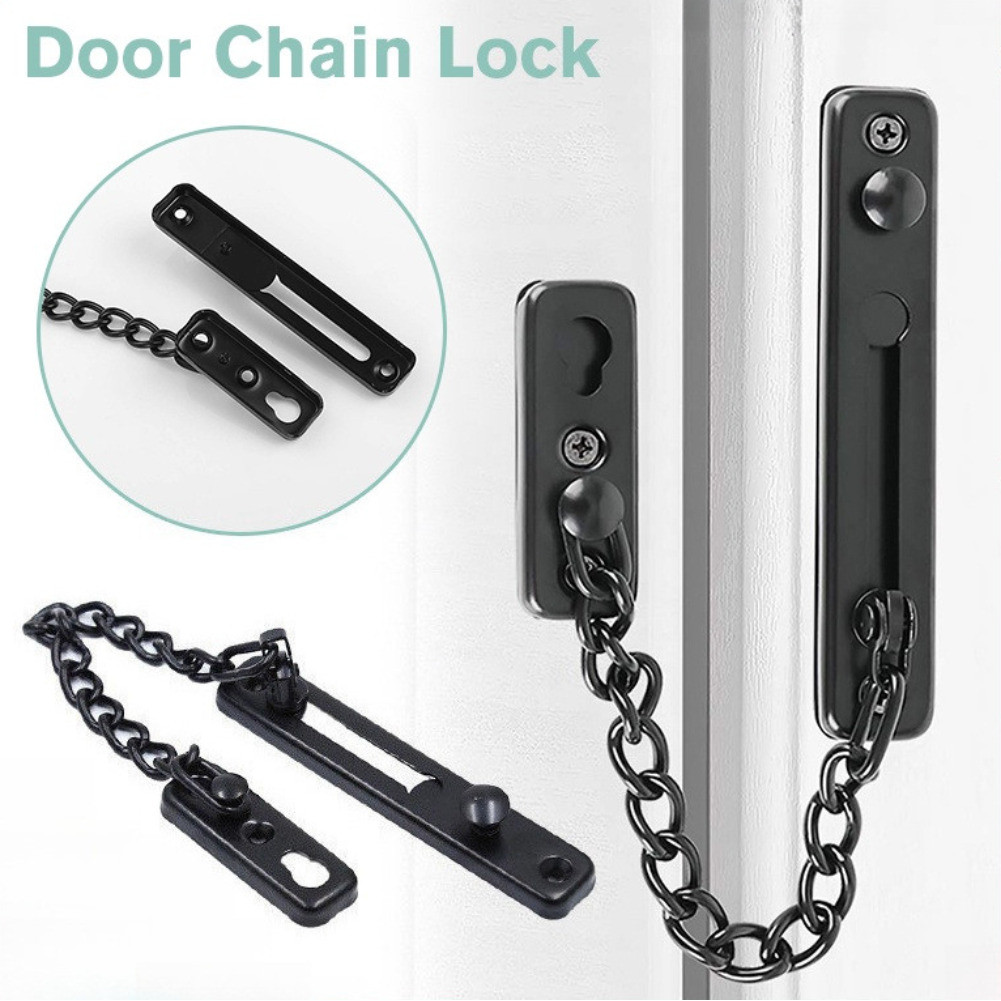 Stainless Steel Security Door Guard Chain Door Lock Safety Chain Lock ...