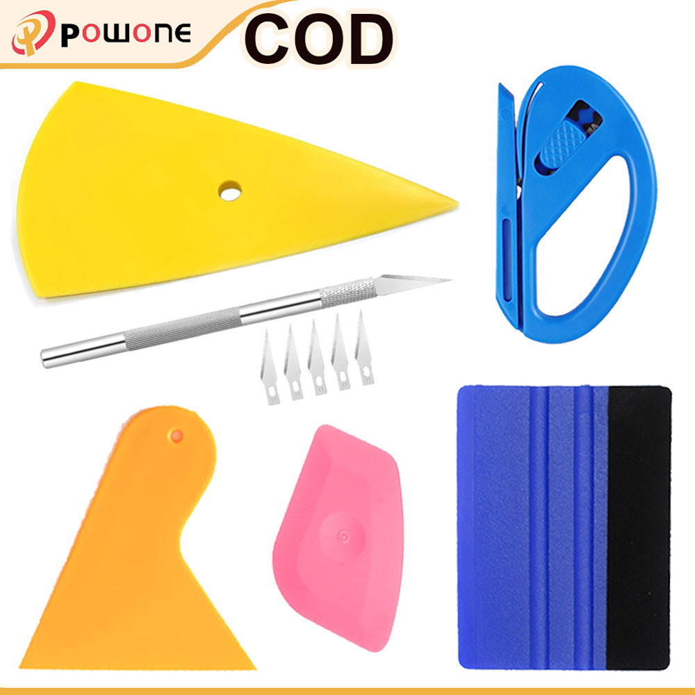 Car Window Tint Tools Kit Vinyl Wrap Tool Car Glass Protective Film ...