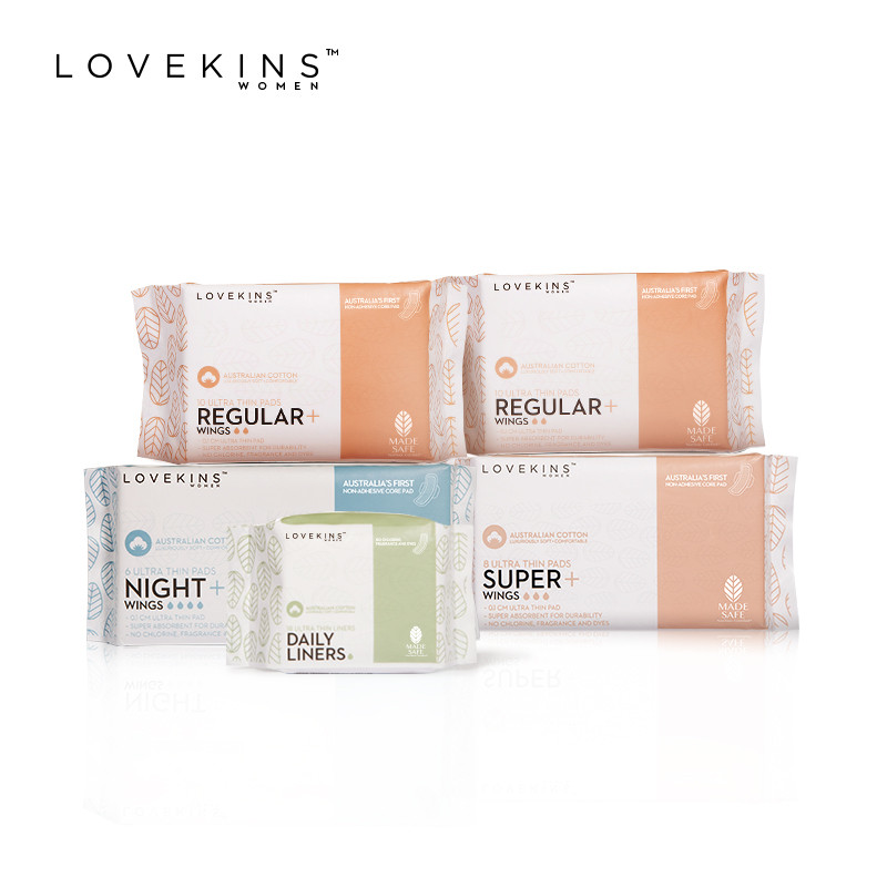 Australia lovekins/Muxin Sanitary Napkin Day Night Month Set Anti-Side ...