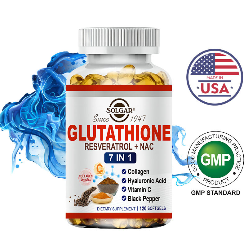 SOLGAR Glutathione Softgels 7-in-1 Antioxidant and Anti-aging ...