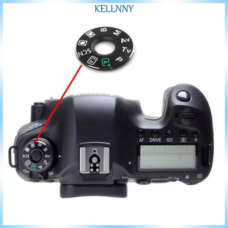Kellnny Camera Function Dial Mode Cap Label For 5D3 5D4 60D 70D 6D 7D ...