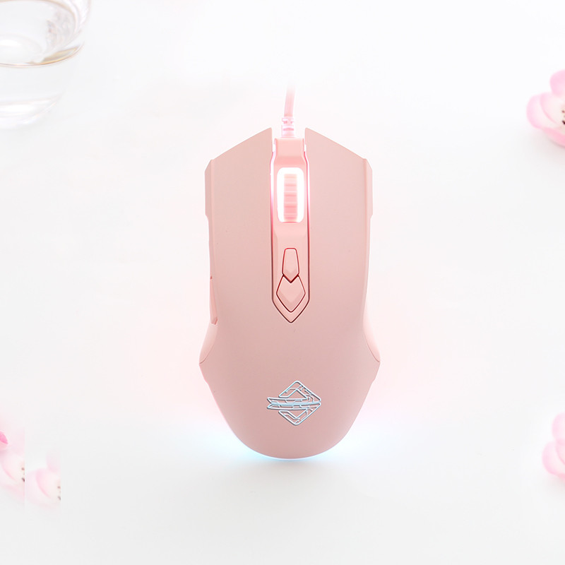 Razer Texture Black Lord AJ52 Gaming Pink Mouse Game Dedicated Wired ...