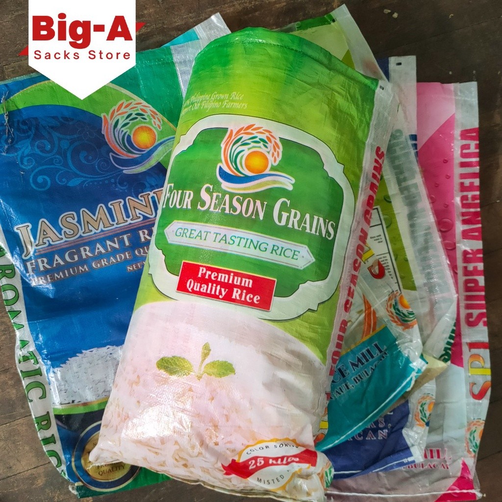 (10PCS) Used Rice Sack/ Laminated/ Local Sako Bag/ Empty Sack Sand Bag ...