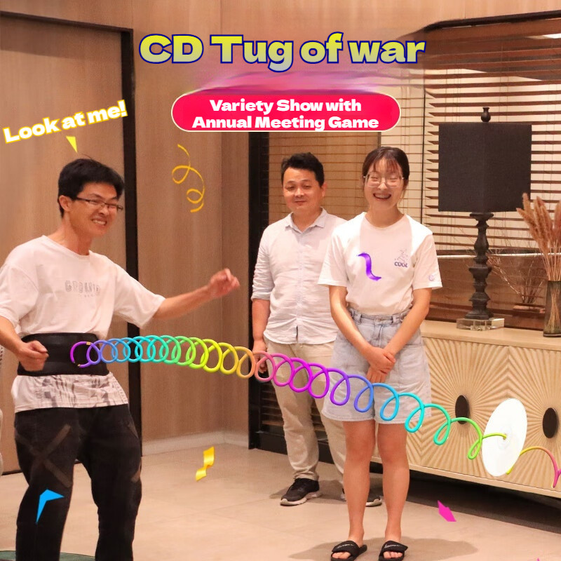 Fun Activity Props for CD Tug-of-War in Team Building & Outward Bound ...