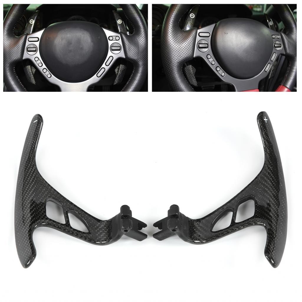 hoomy-ph Carbon Fiber Gloss Black Paddle Shifters Upgrade for GT R R35 ...