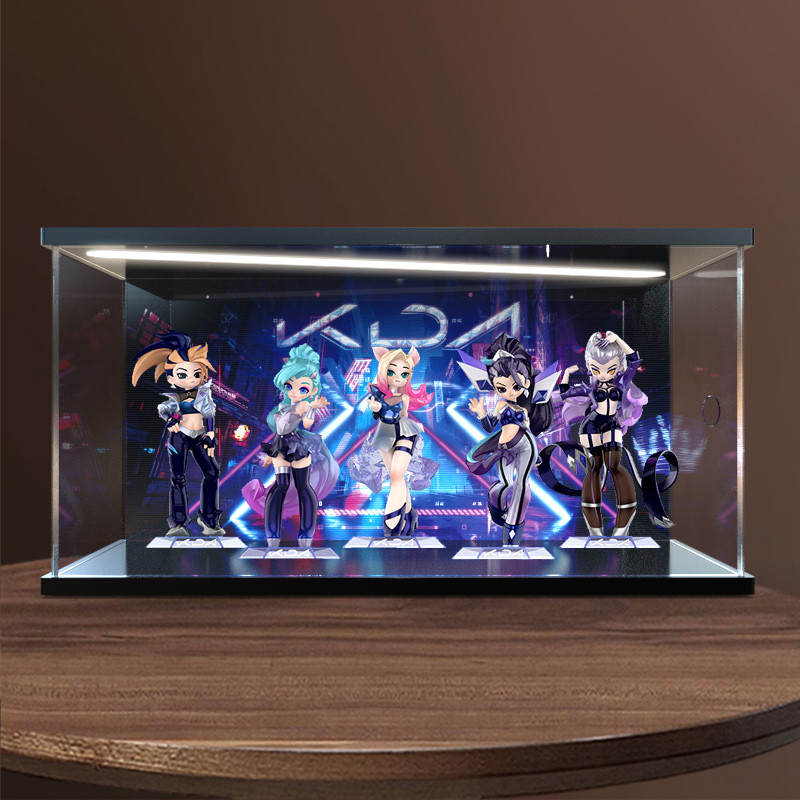 [Transparent Display Box] POPMART POPMART League of Legends KDA ALL OUT ...