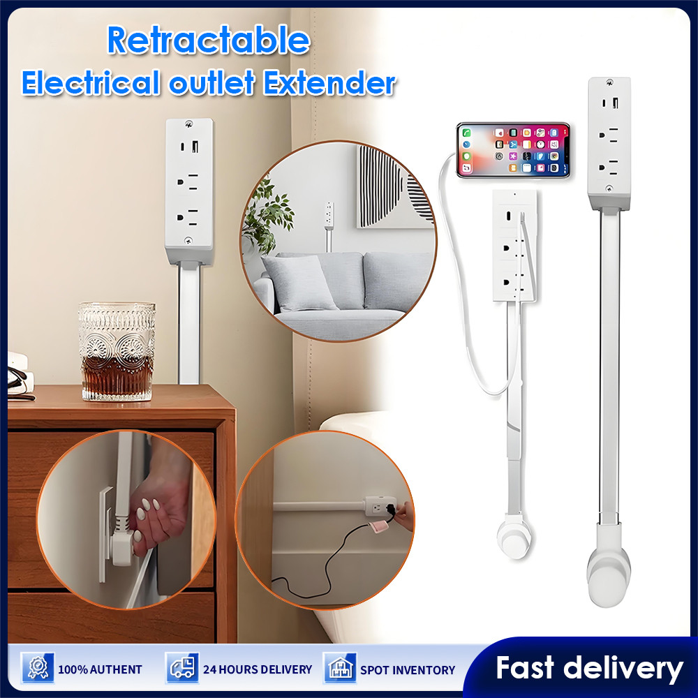 Electrical Outlet Extender Adjustable Outlet Extender Usb Outlet ...